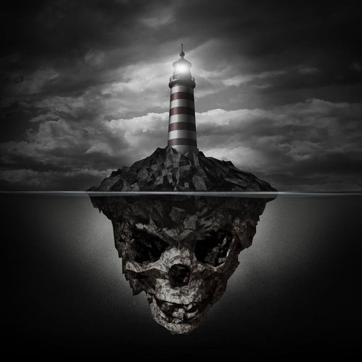Skull Lighthouse Canvas Print