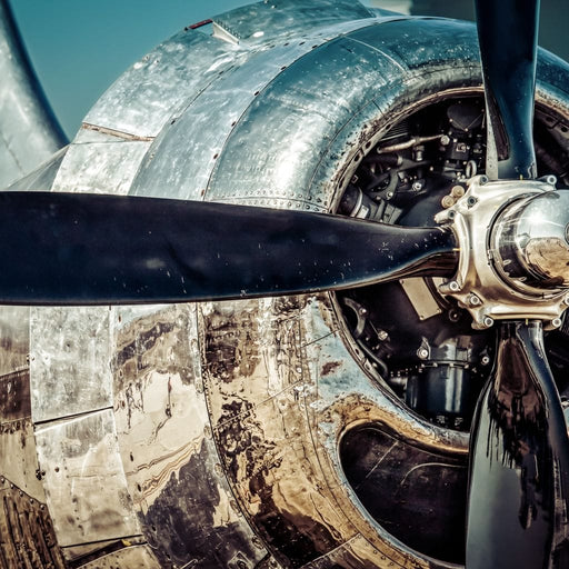 WWII Airplane Propeller Canvas Print