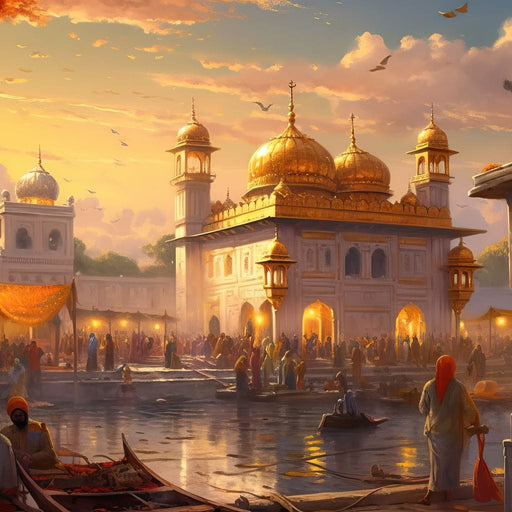 Sikh Temple Canvas Print