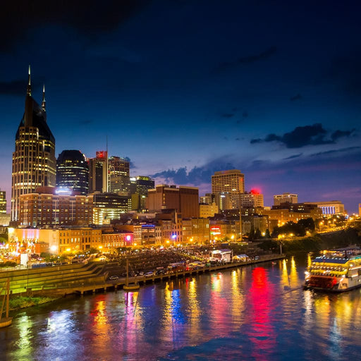 Nashville Skyline Canvas Print