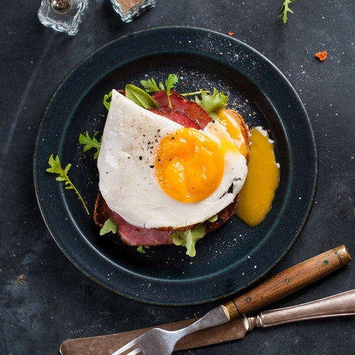 Breakfast Plate Canvas Print