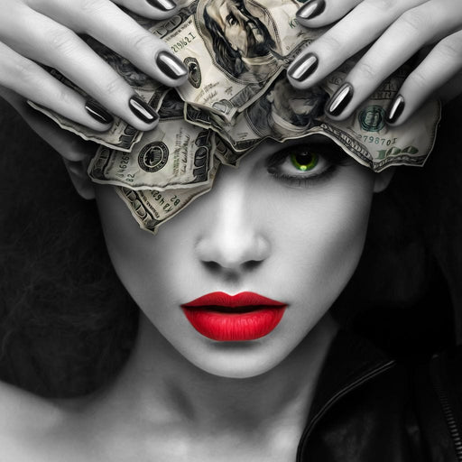 Mind On the Money - David Drake Canvas Print