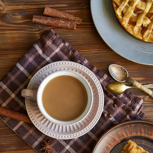 Cup of Coffee with Sugar Pie Canvas Print