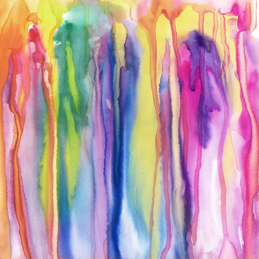 Watercolor Drip Canvas Print