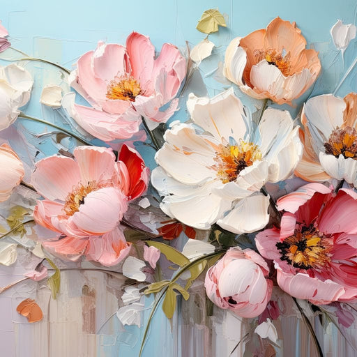 Blossoms of Serenity Breeze Canvas Print