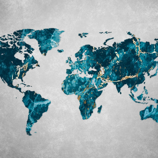 World Map 4 - Mateo Canvas Print