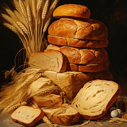Feast of Wood and Bread Canvas Print
