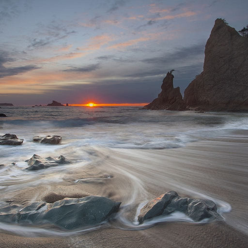 sunset wall art - Beautiful Sea Wave