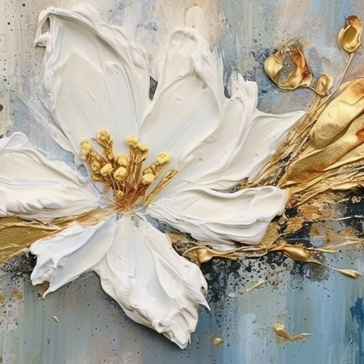 Elegant Flower Bloom 12 - Tanni Cylon Canvas Print