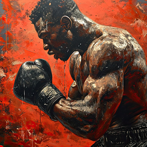 Fervent Pugilist Canvas Print
