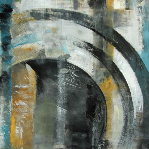 Vintage Abstract Art - Canvas Print - this gorgeous 5 panel wall art is made of high quality canvas and ink - this home decor is the perfect git for any occasion | NicheCanvas