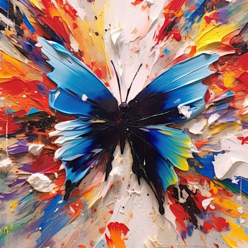 Chromatic Butterfly Euphoria Canvas Print