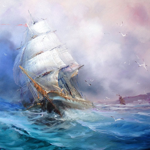 Trading Ship Canvas Print
