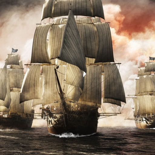 Pirate Fleet Canvas Print