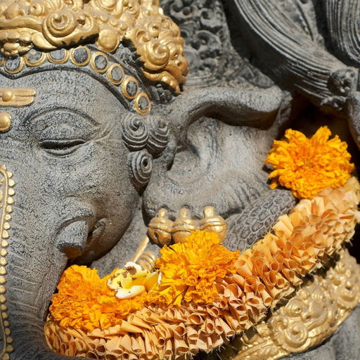 Ganesh Statue In Bali Canvas Print