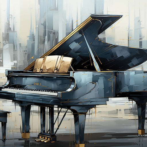 The Grand Piano Canvas Print