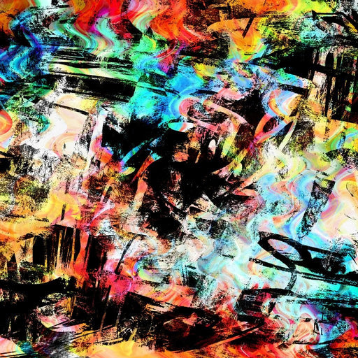 Dreams of Surprise - Canvas Print - colorful wall art of a stunning abstract painting - this wall decor's vibrant colors and intricate designs is perfect for your home | NicheCanvas