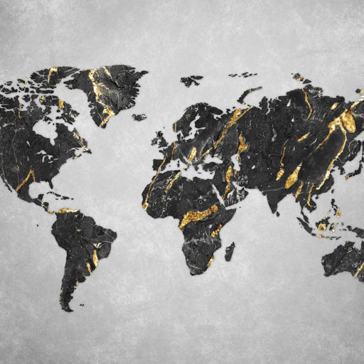 World Map 5 - Mateo Canvas Print