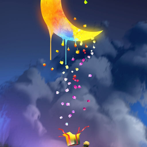 Moon Gift Canvas Print