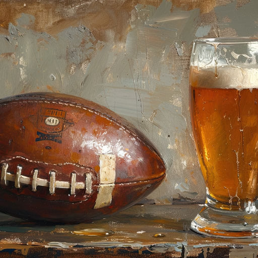 Gridiron Cheers to Victory Canvas Print