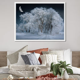 Winter Snow Forest - Johanjjf - NicheCanvas