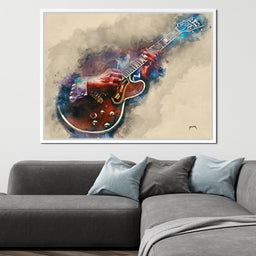 BB King's Guitar - Abraham Szomor - NicheCanvas