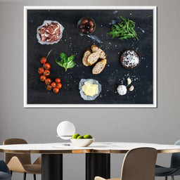 Sandwich Ingredients - NicheCanvas