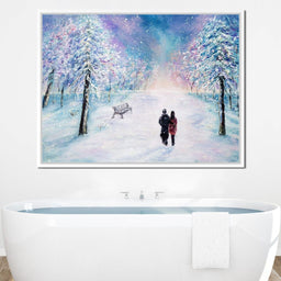 Winter Walk - NicheCanvas