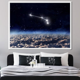 Aries Horoscope Constellation - NicheCanvas