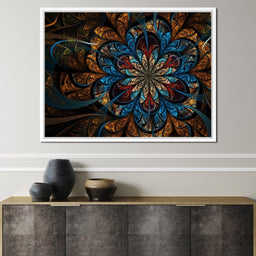 Blue Shadow - NicheCanvas