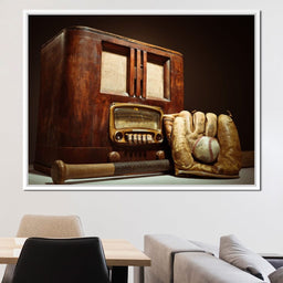 Vintage Baseball - NicheCanvas
