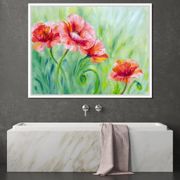Summer Poppies - NicheCanvas