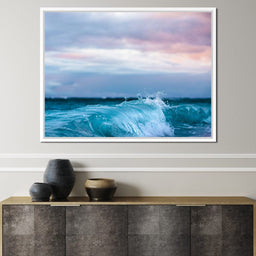 Blue Waves - Lucas Moore - NicheCanvas