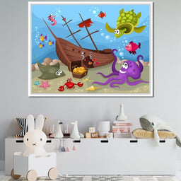 Sunken Treasure - NicheCanvas