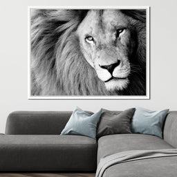 Lion Portrait - NicheCanvas
