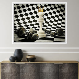 Chessboard King - NicheCanvas