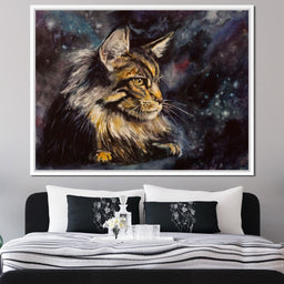 Night Cat - NicheCanvas