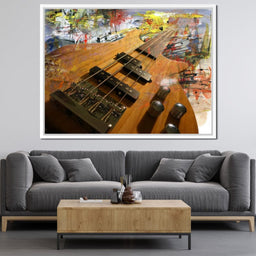 Bass Guitar - NicheCanvas