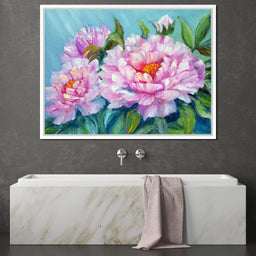 Asian Peonies - NicheCanvas