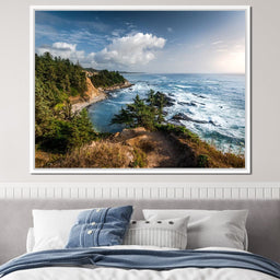 Blue Coast - Lucas Moore - NicheCanvas