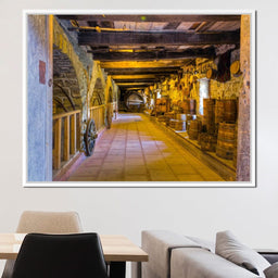 Inside the Old Barn - NicheCanvas