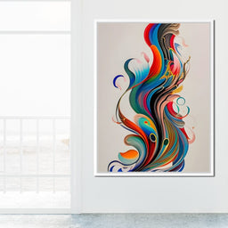 Colorful Contemporary Art 053 - Johanjjf - NicheCanvas