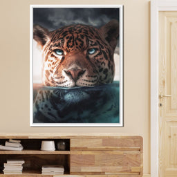 Leopard Underwater - Zenzdesign - NicheCanvas