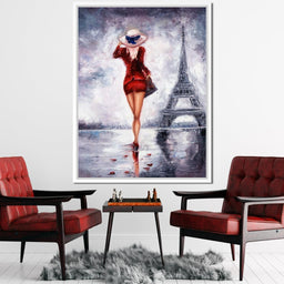 Looking for Love in Paris - NicheCanvas