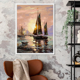 Spanish Sailing Boats - NicheCanvas