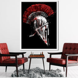 Greek Warrior Helmet - NicheCanvas