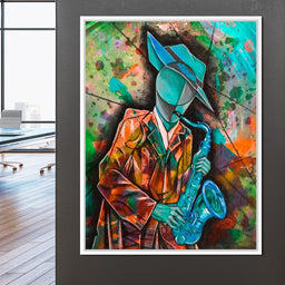 Soul Jazz Player - NicheCanvas