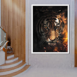 Tiger Sparkles - Zenzdesign - NicheCanvas