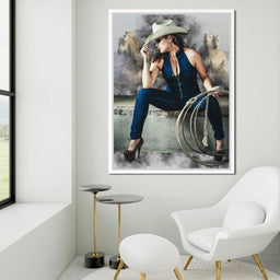 Sexy CowGirl - Johanjjf - NicheCanvas