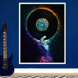 Neon Vinyl - Johanjjf - NicheCanvas